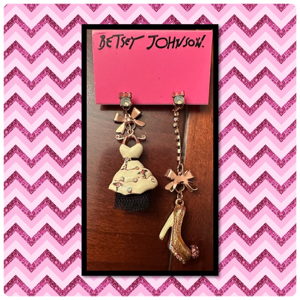 Betsey Johnson earrings